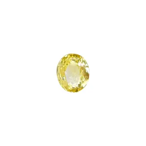 🆕 Pulled Czochralski Yellow Sapphire - OVAL
