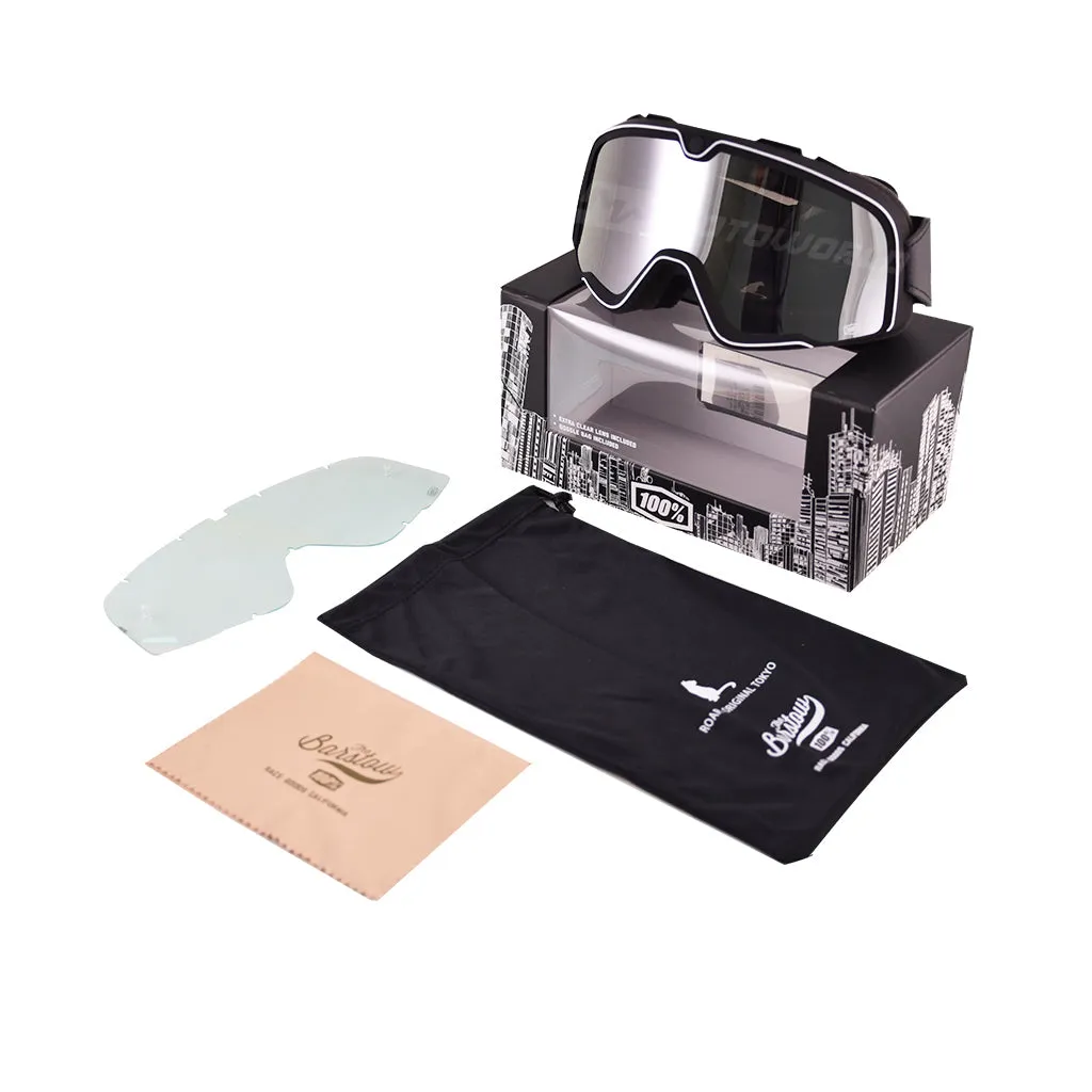 100% BARSTOW MOTORCYCLE GOGGLES
