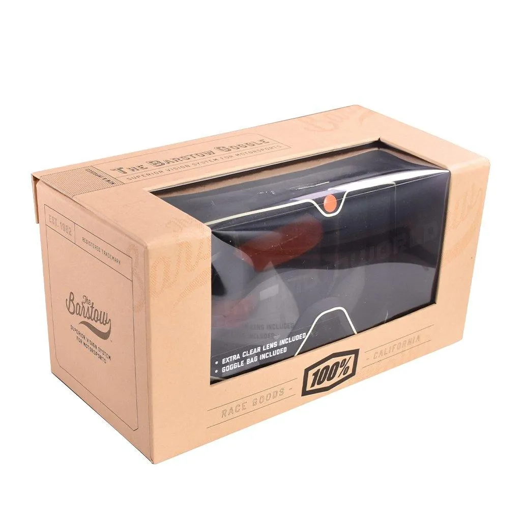 100% BARSTOW MOTORCYCLE GOGGLES