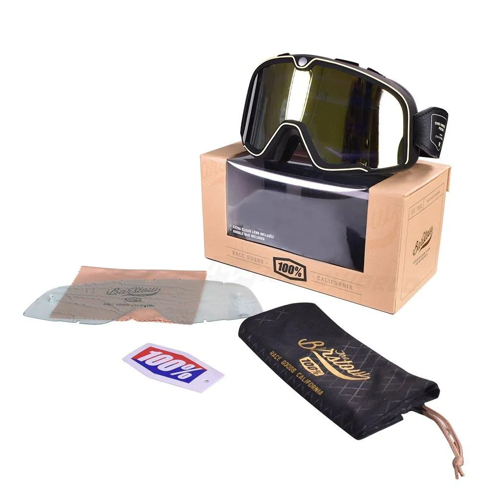 100% BARSTOW MOTORCYCLE GOGGLES
