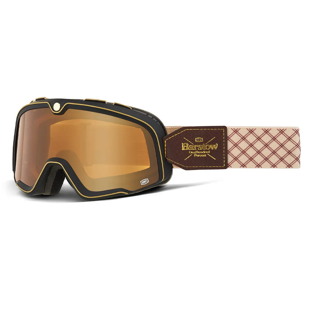 100% BARSTOW MOTORCYCLE GOGGLES
