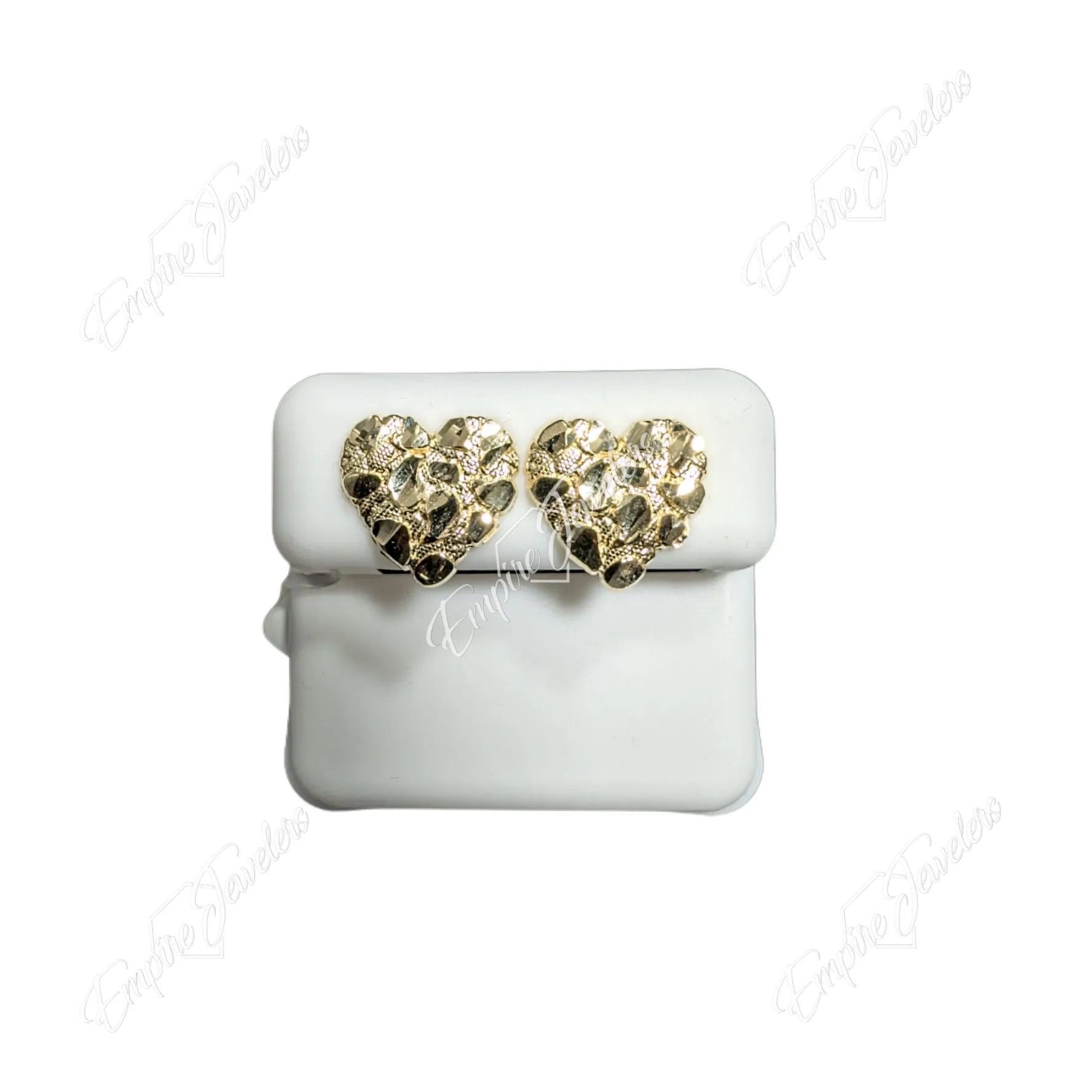 10K Gold Heart Nugget