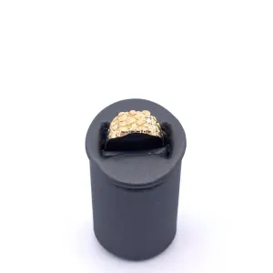10K Gold Nugget Ring