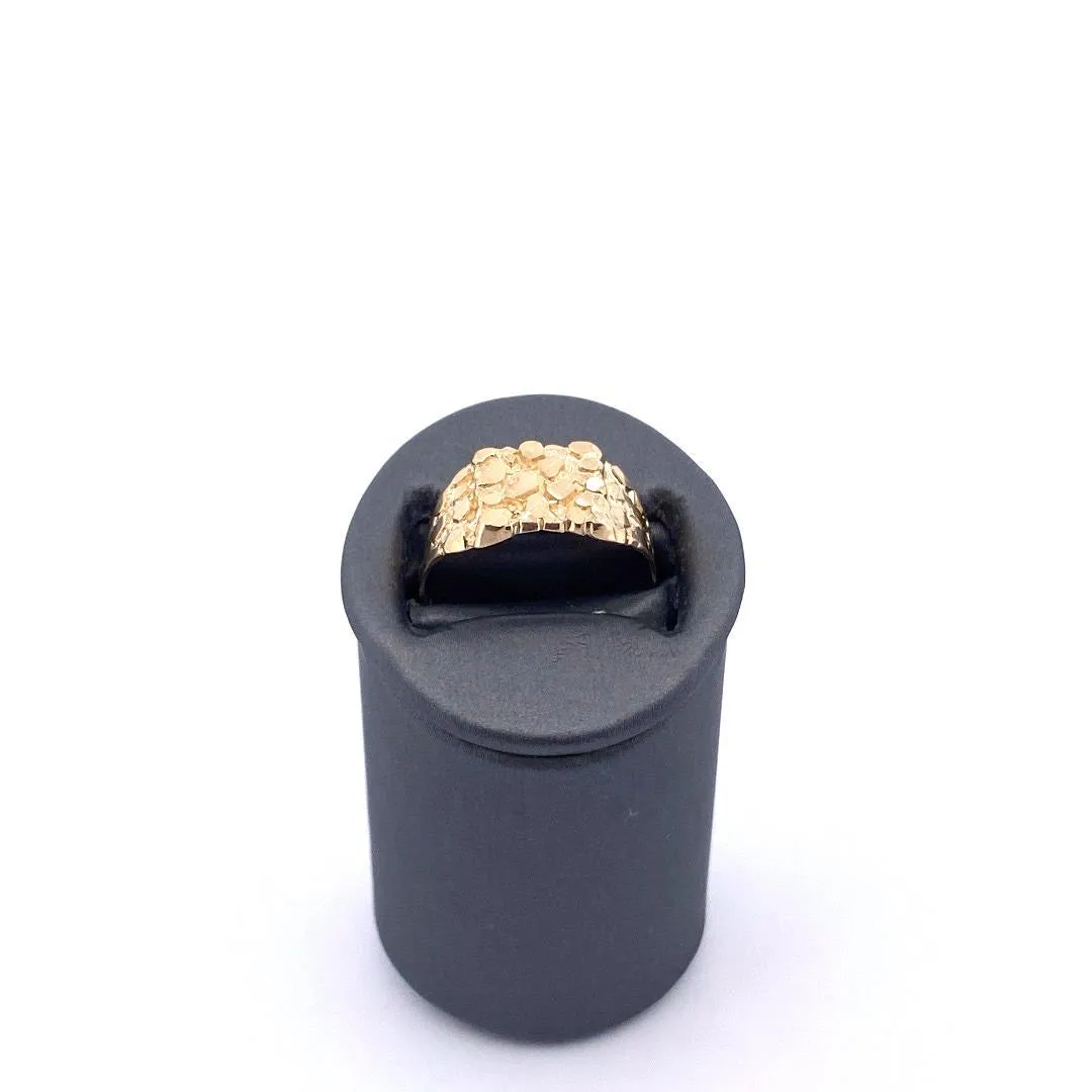 10K Gold Nugget Ring