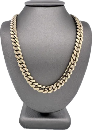 10K Solid Gold Miami Cuban Link