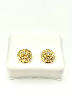 10KT DIAMOND EARRING