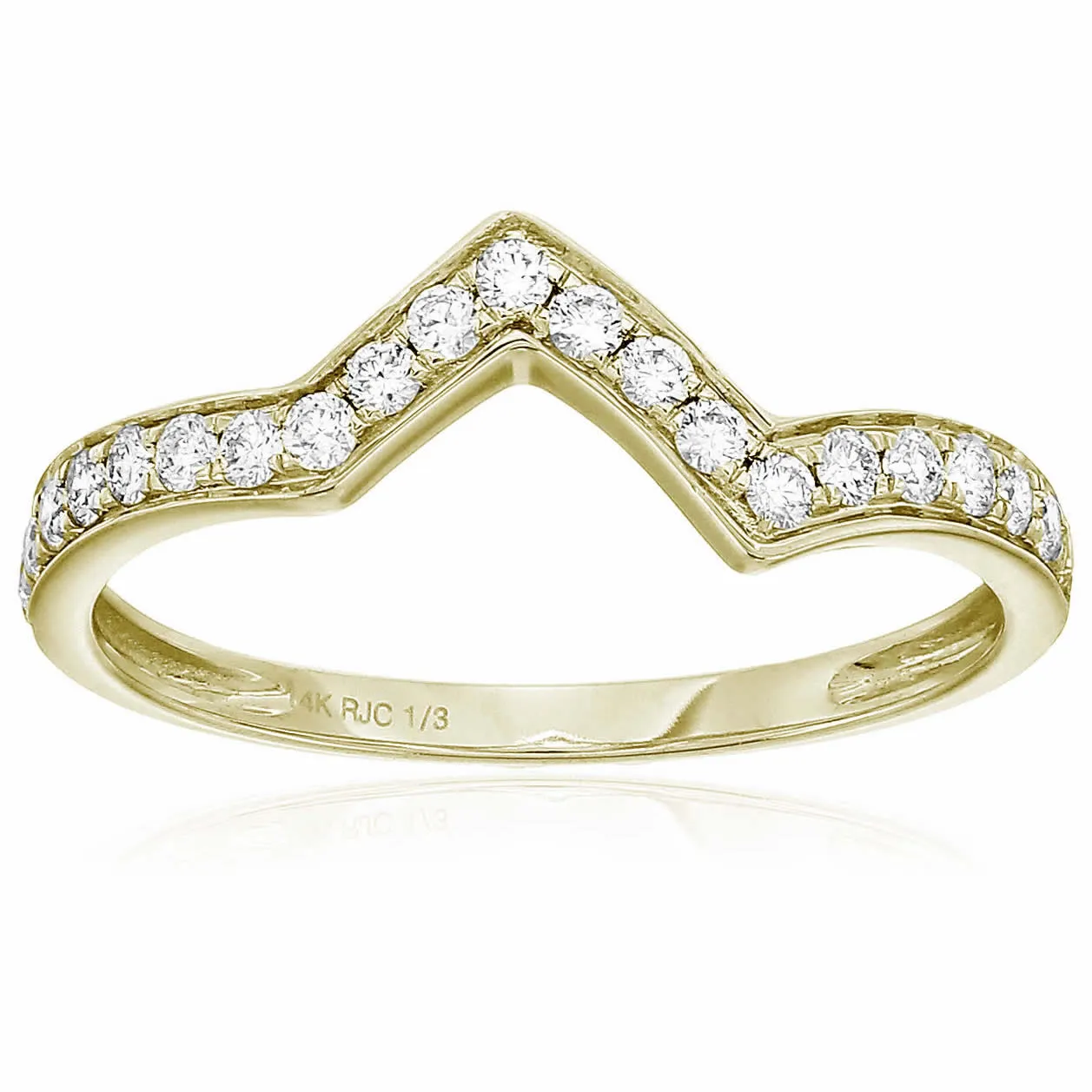 1/3 cttw Diamond Enhancer Wedding Band in 14k Gold