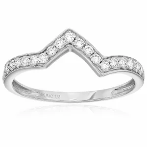 1/3 cttw Diamond Enhancer Wedding Band in 14k Gold