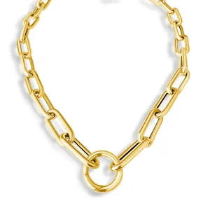 14KT Gold Wren Charm Chain