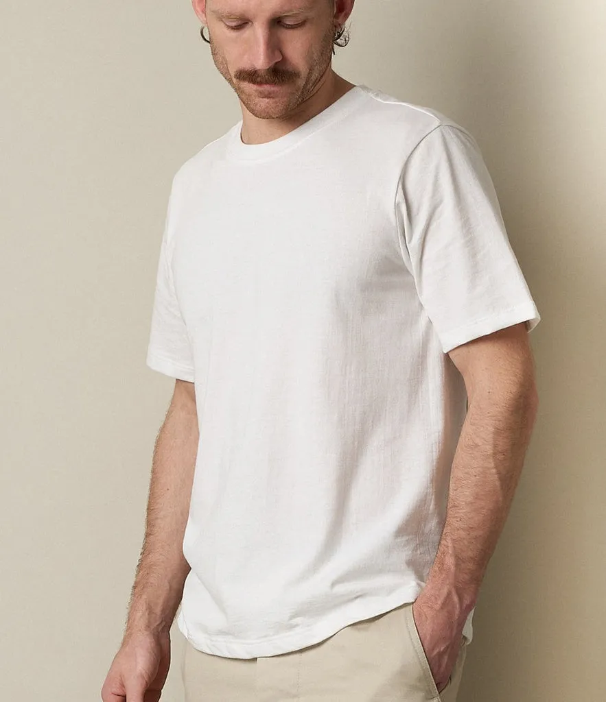 1940S Loop Wheeled T-shirt | White