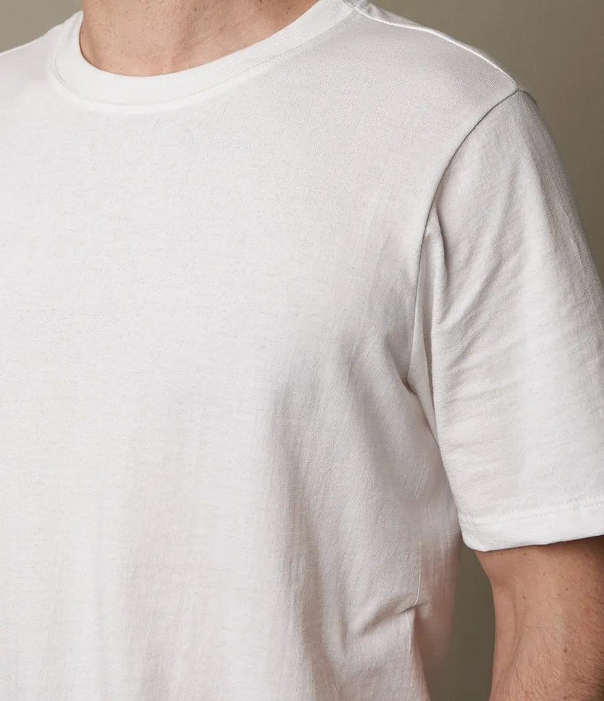 1940S Loop Wheeled T-shirt | White