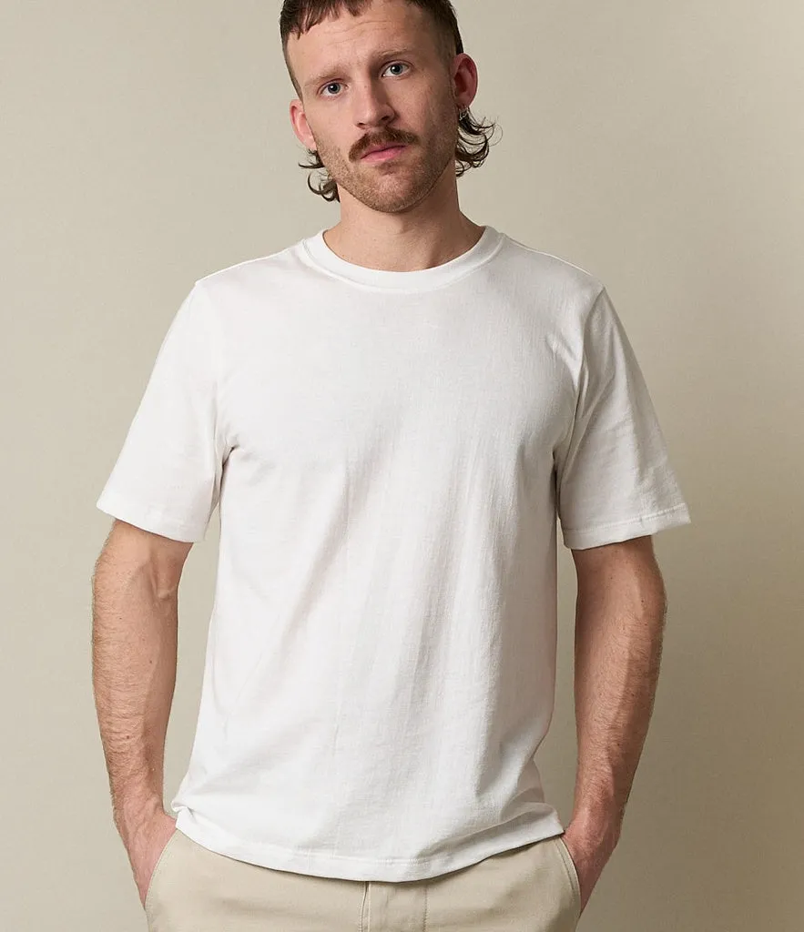 1940S Loop Wheeled T-shirt | White