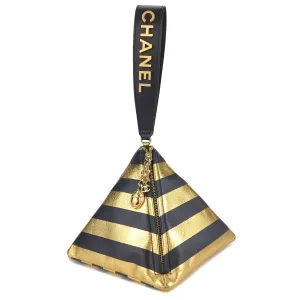 19A Ancient Egypt Gold Kheops Pyramid Bag