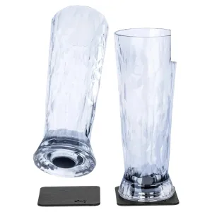 2 x Magnetic Plastic Glass Beer By Silwy