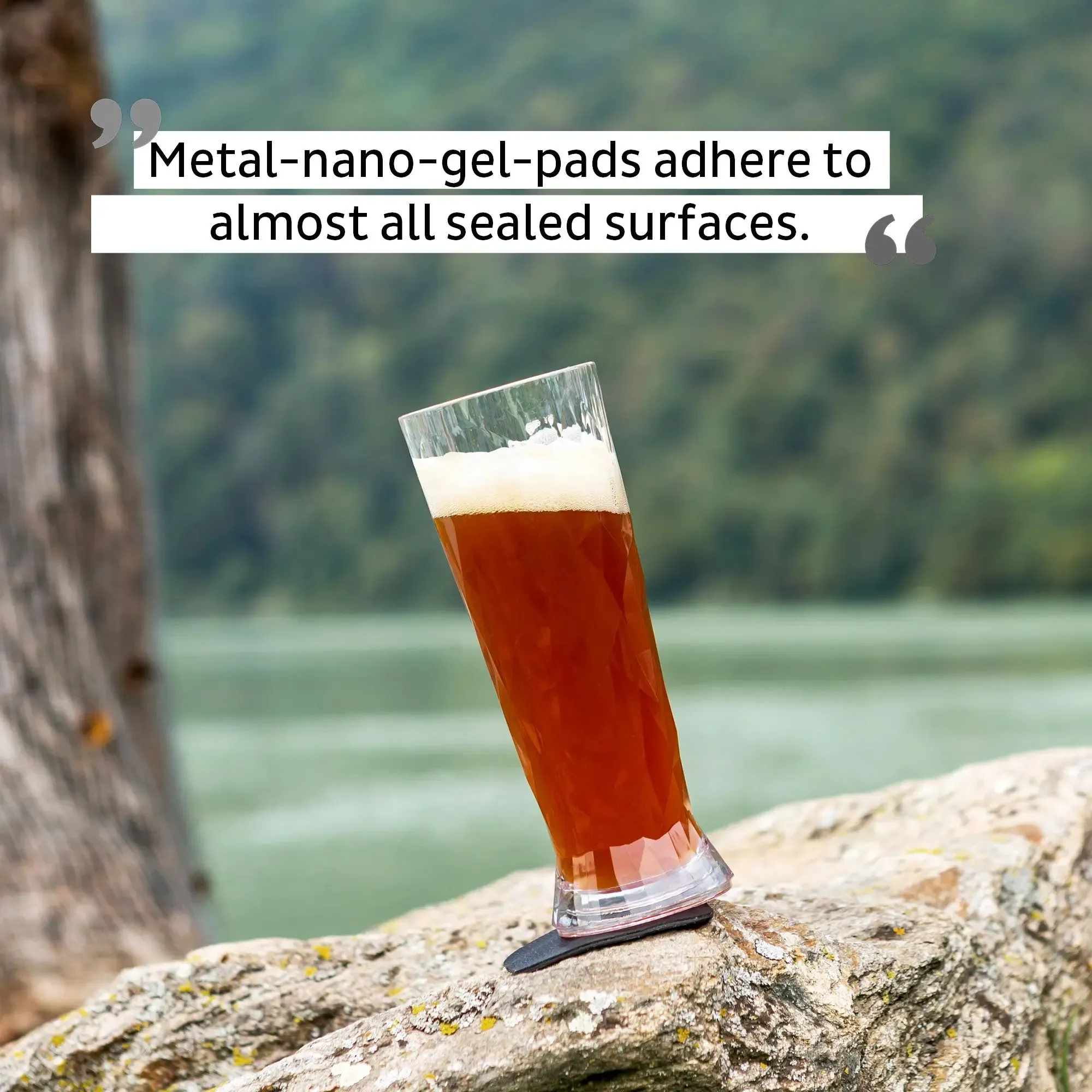 2 x Magnetic Plastic Glass Beer By Silwy