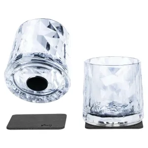 2 x Magnetic Plastic Glass Tumbler By Silwy