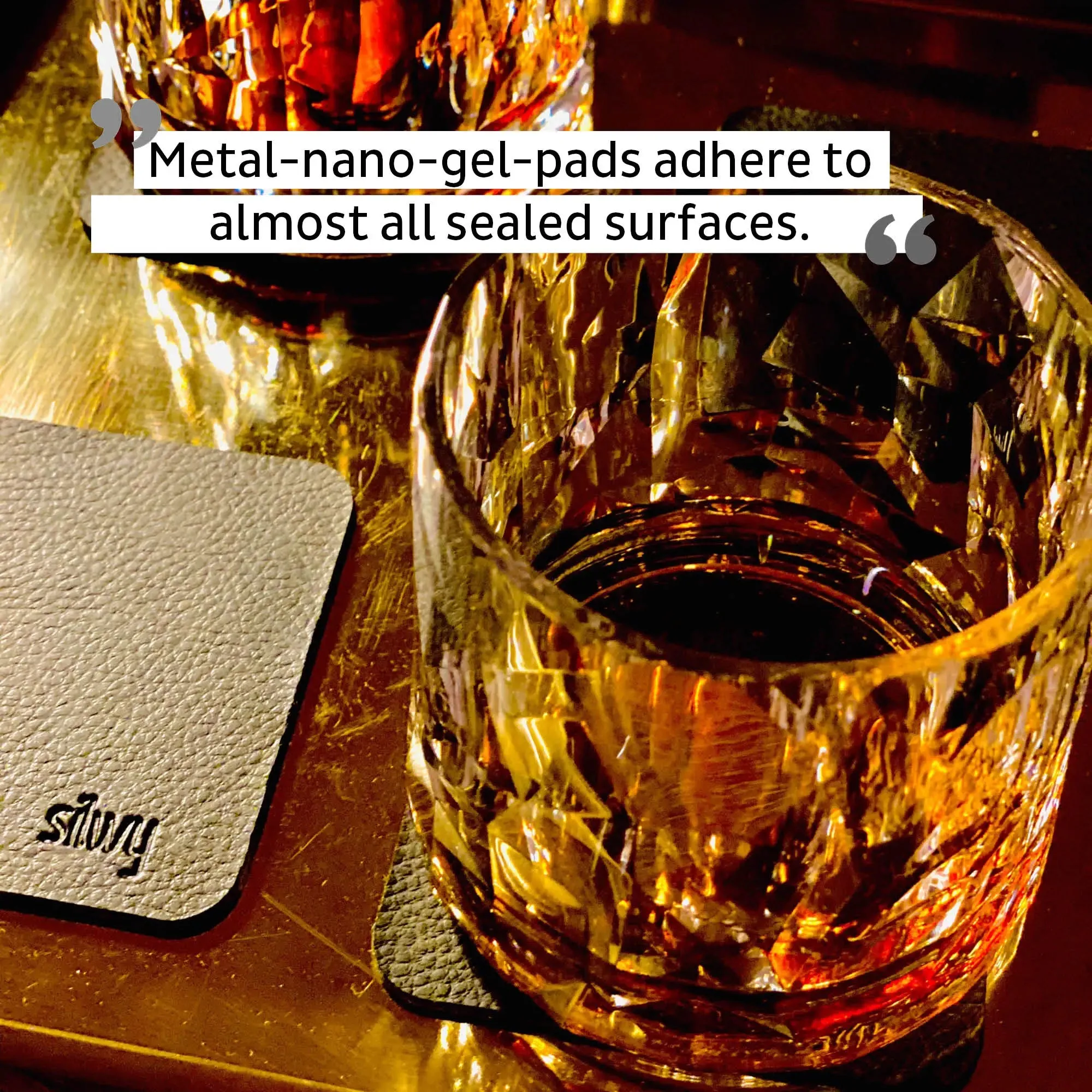 2 x Magnetic Plastic Glass Tumbler By Silwy