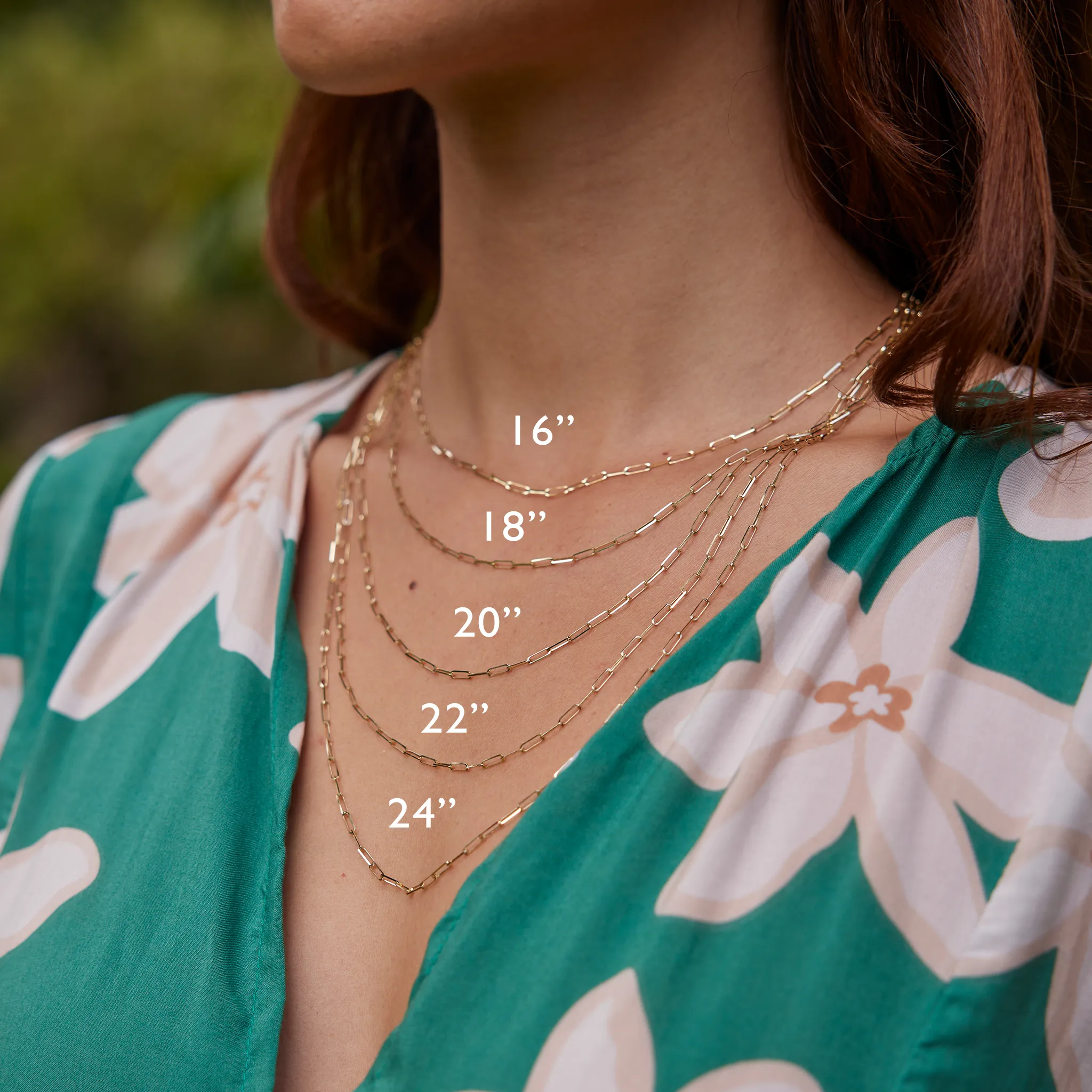3.8mm Herringbone Chain in Gold