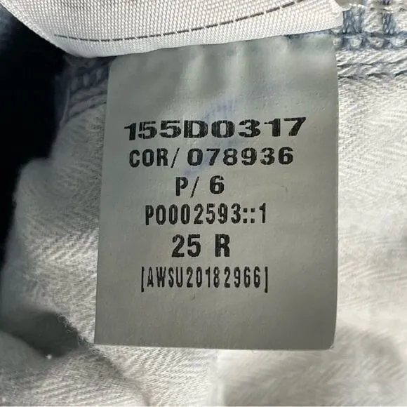 Abercrombie &amp; Fitch High Rise Paper Bag Mom Jeans - Women’s 25