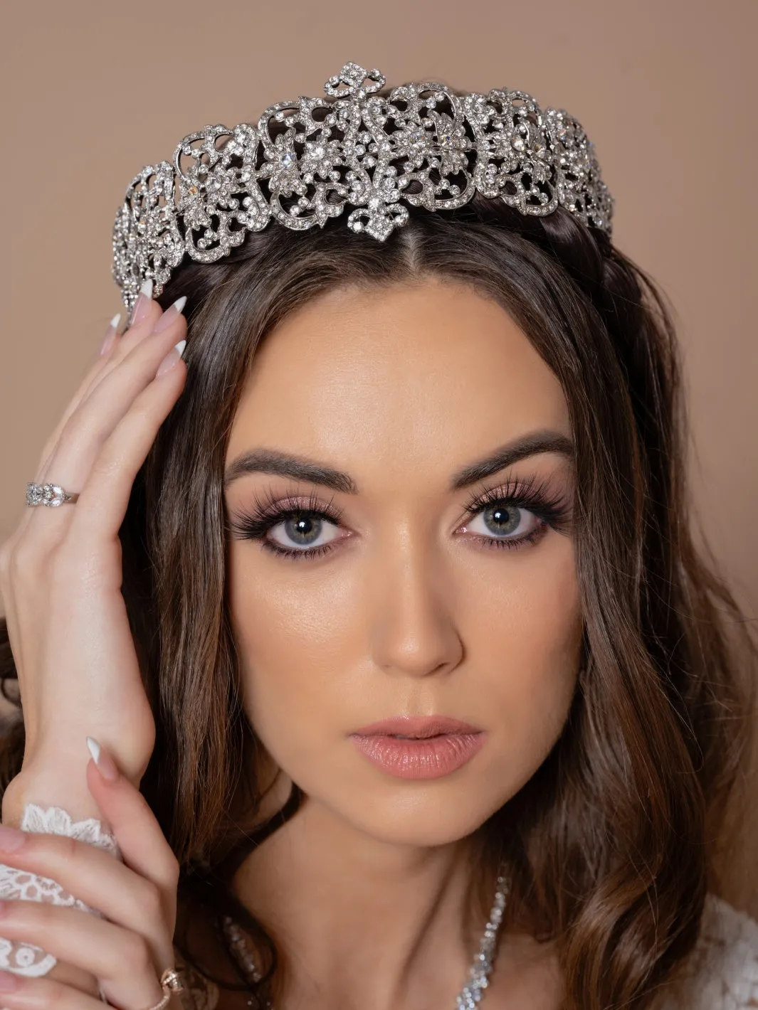 ADDILYN Swarovski Angelic Most Luxurious Bridal Headpiece