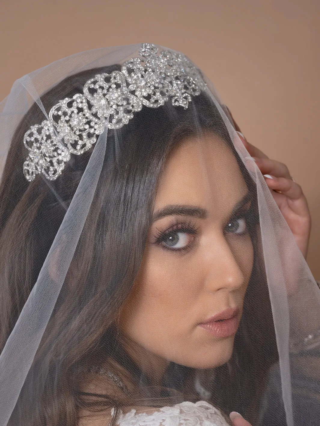 ADDILYN Swarovski Angelic Most Luxurious Bridal Headpiece