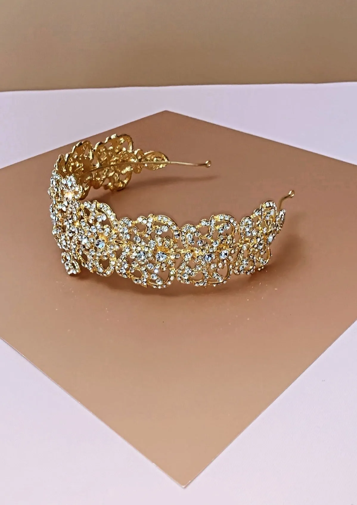 ADDILYN Swarovski Angelic Most Luxurious Bridal Headpiece