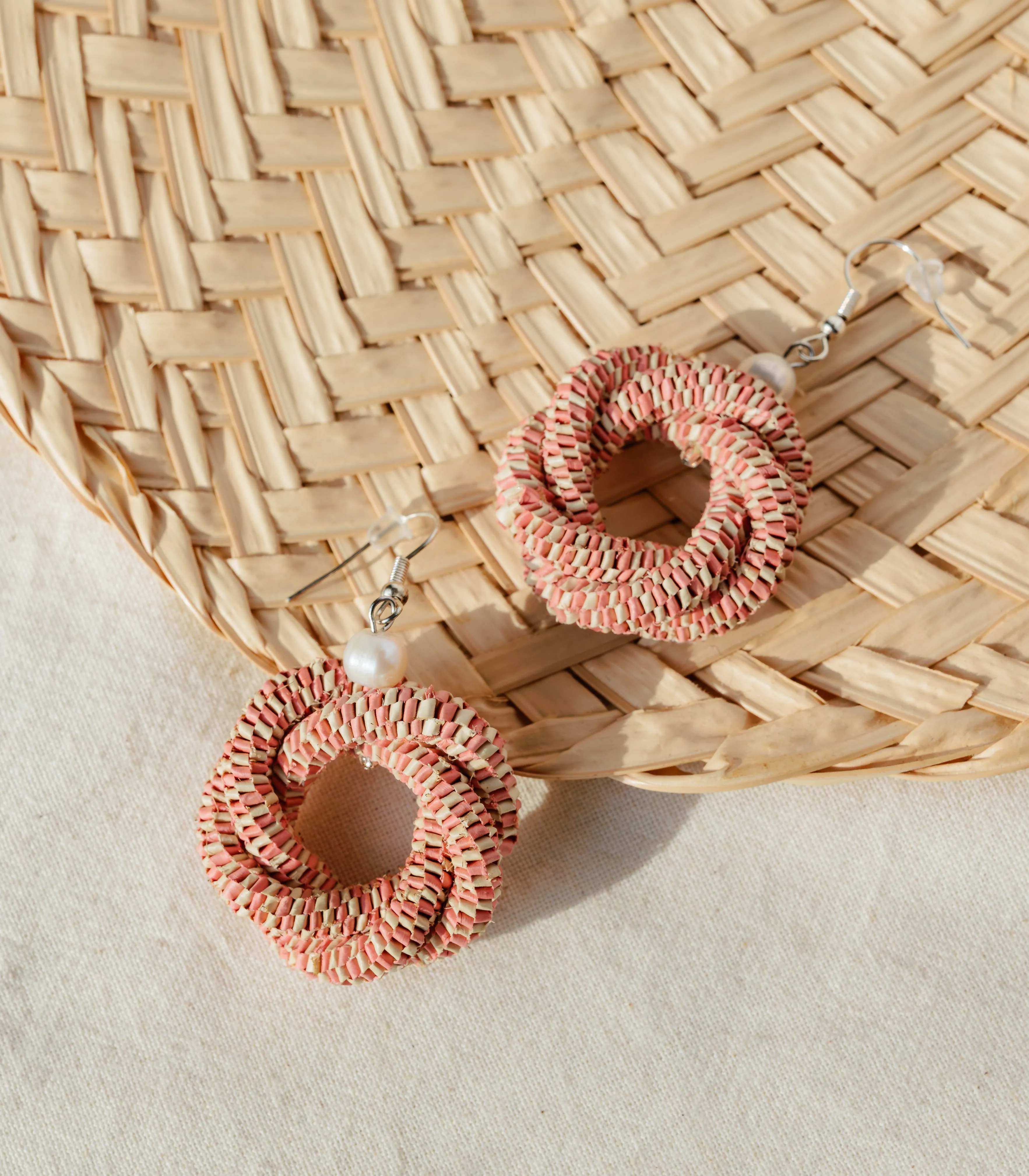 Agsam Woven Loop Earrings