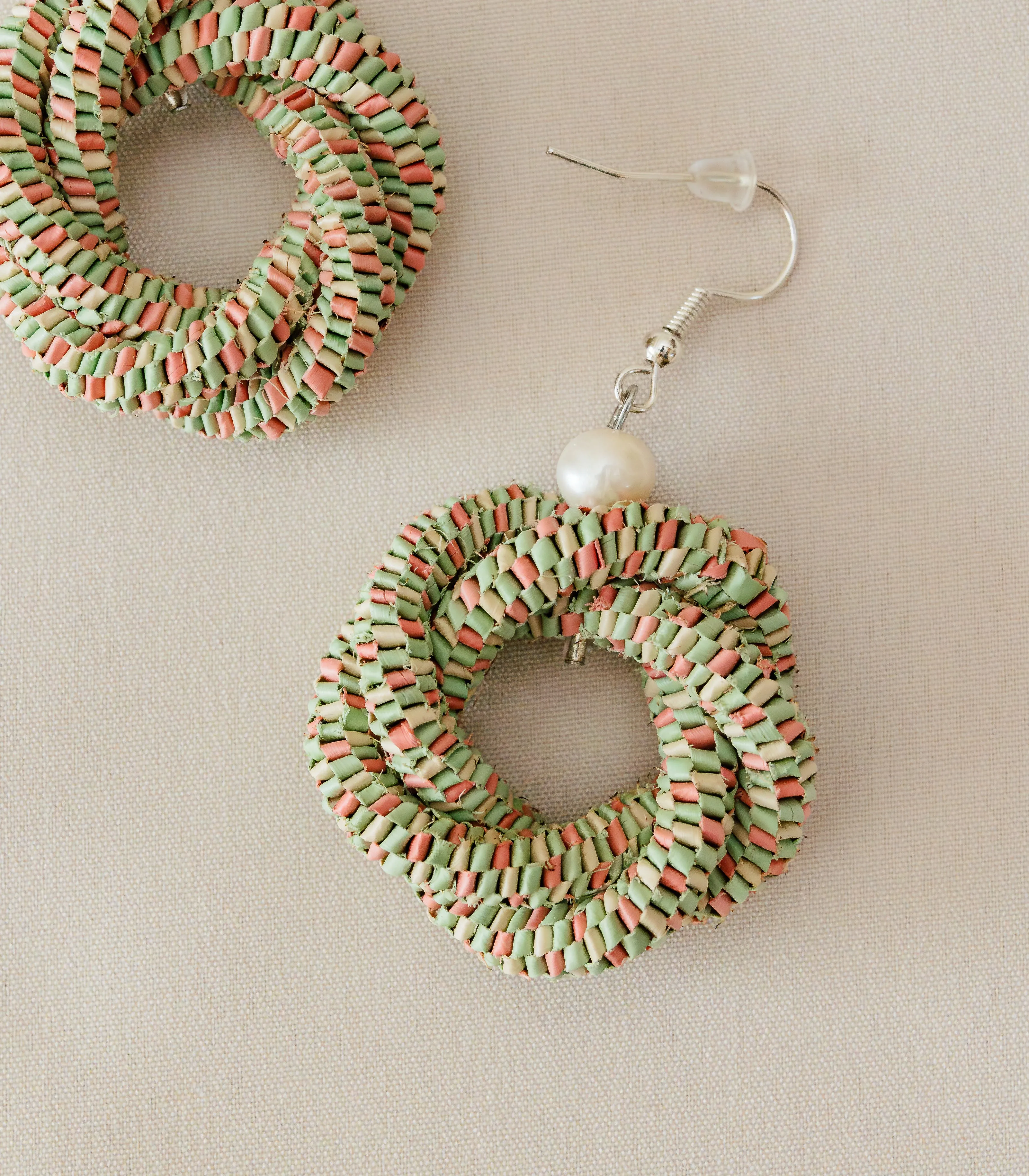 Agsam Woven Loop Earrings