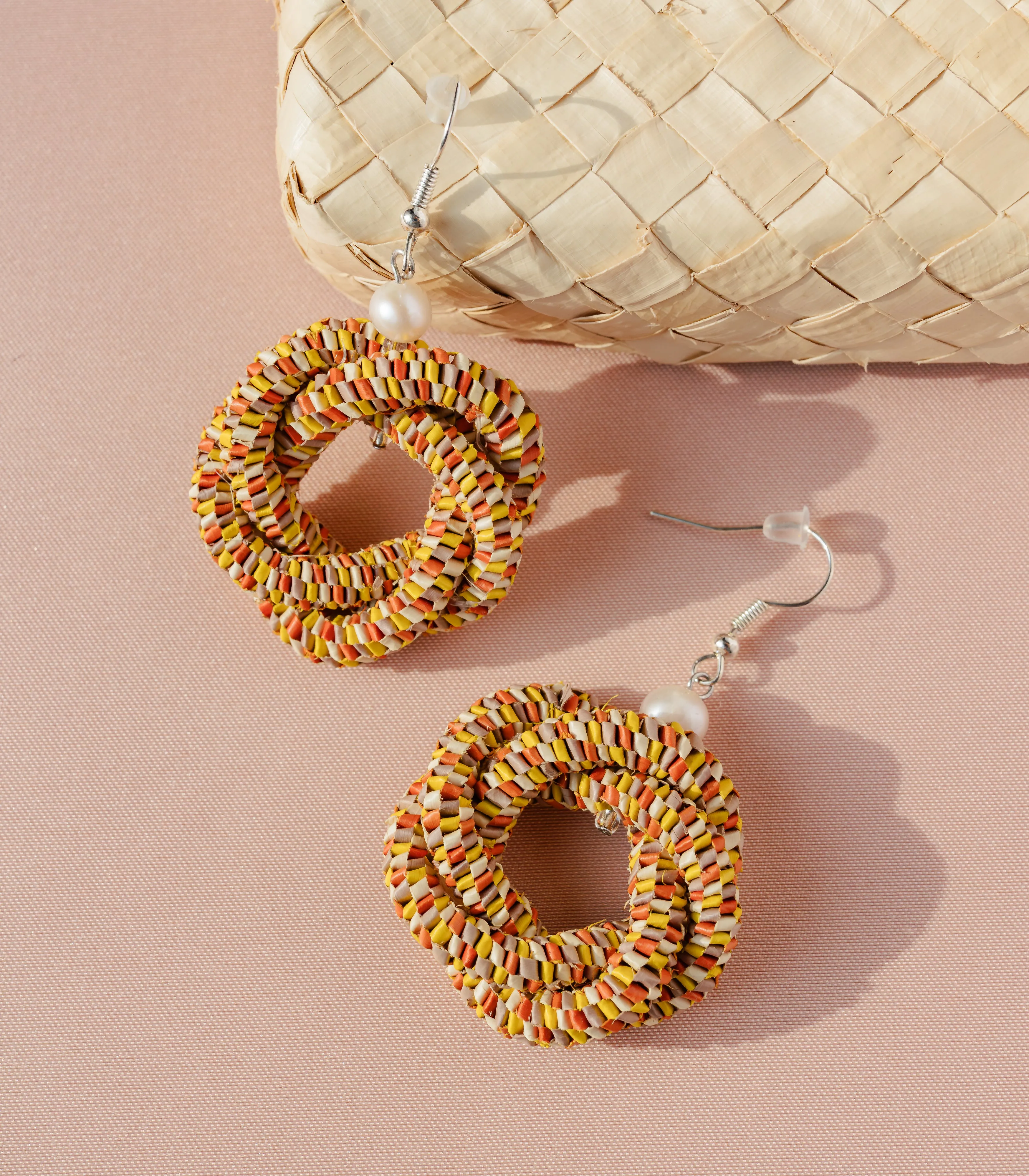 Agsam Woven Loop Earrings