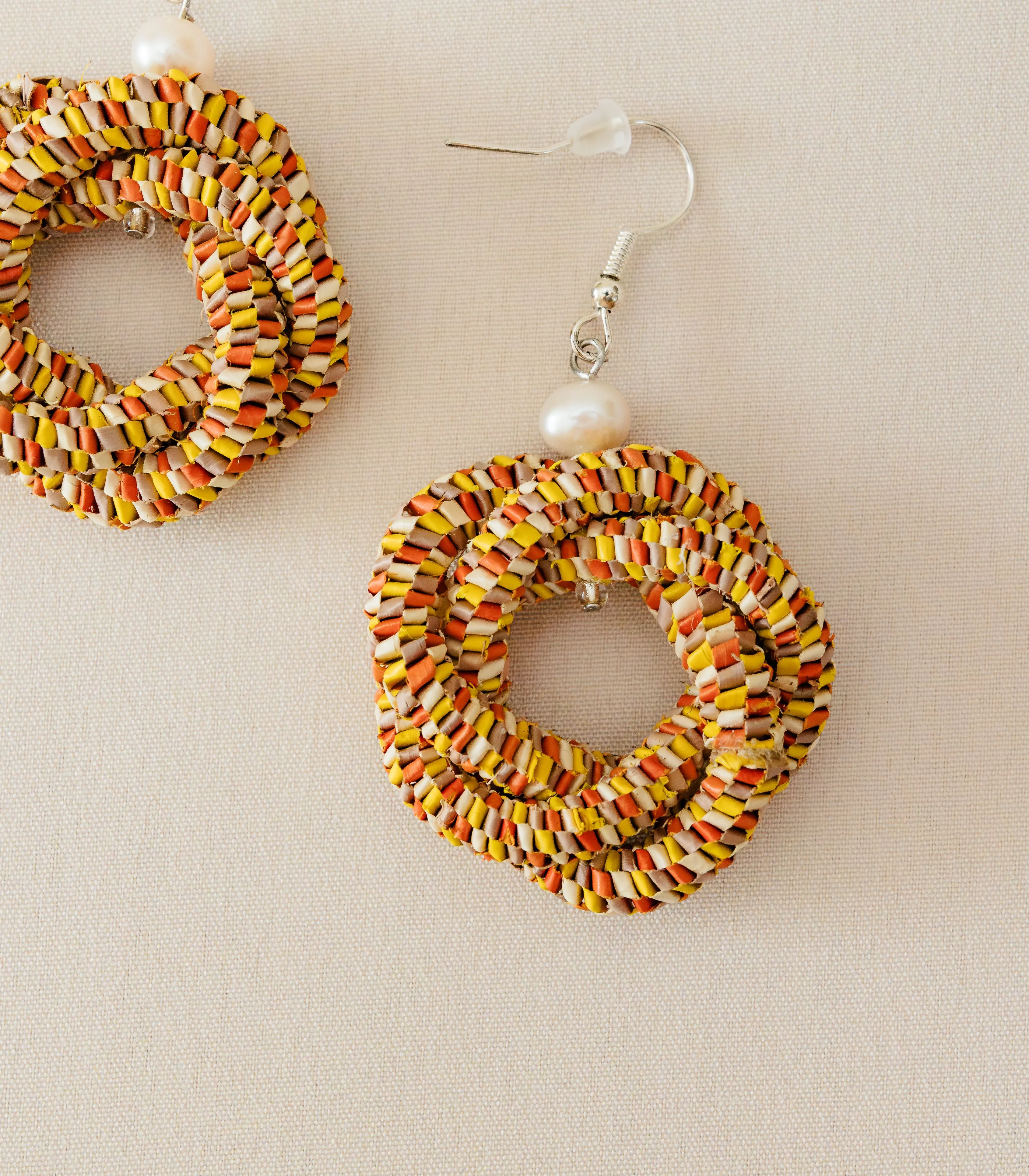 Agsam Woven Loop Earrings