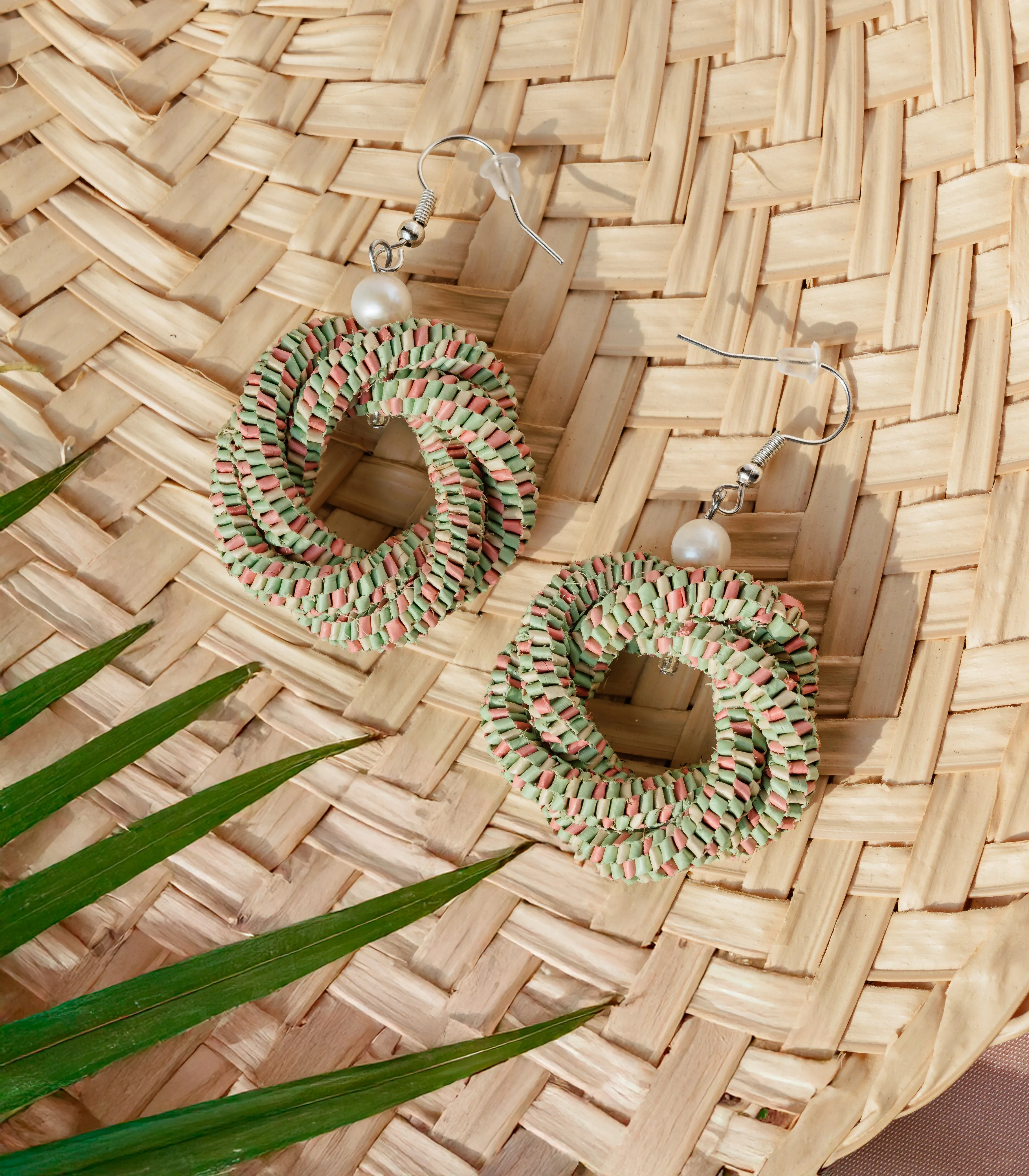 Agsam Woven Loop Earrings