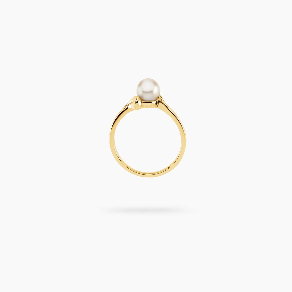 Amare Wear Akoya Solitaire Ring - Made to Order