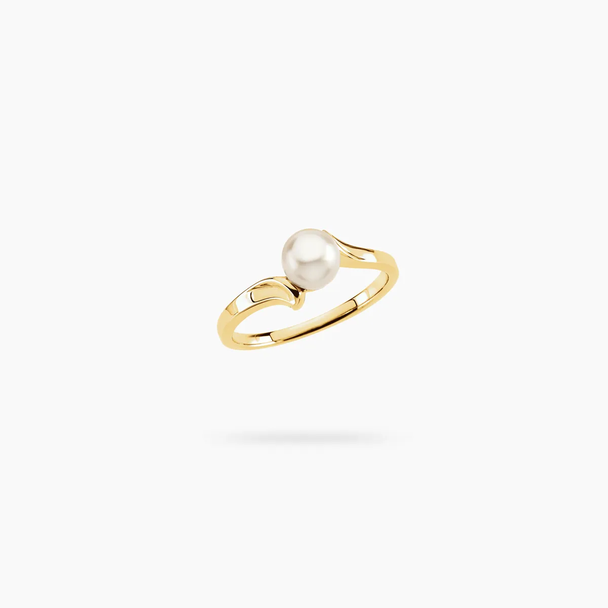 Amare Wear Akoya Solitaire Ring - Made to Order