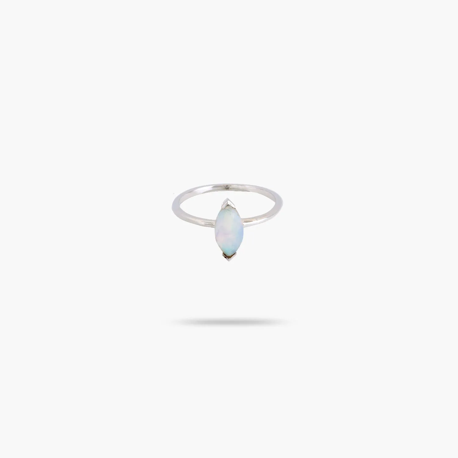 Amare Wear Moonstone Marquise Solitaire Ring