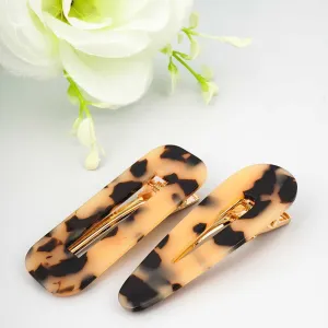 Animal Print Hairclips