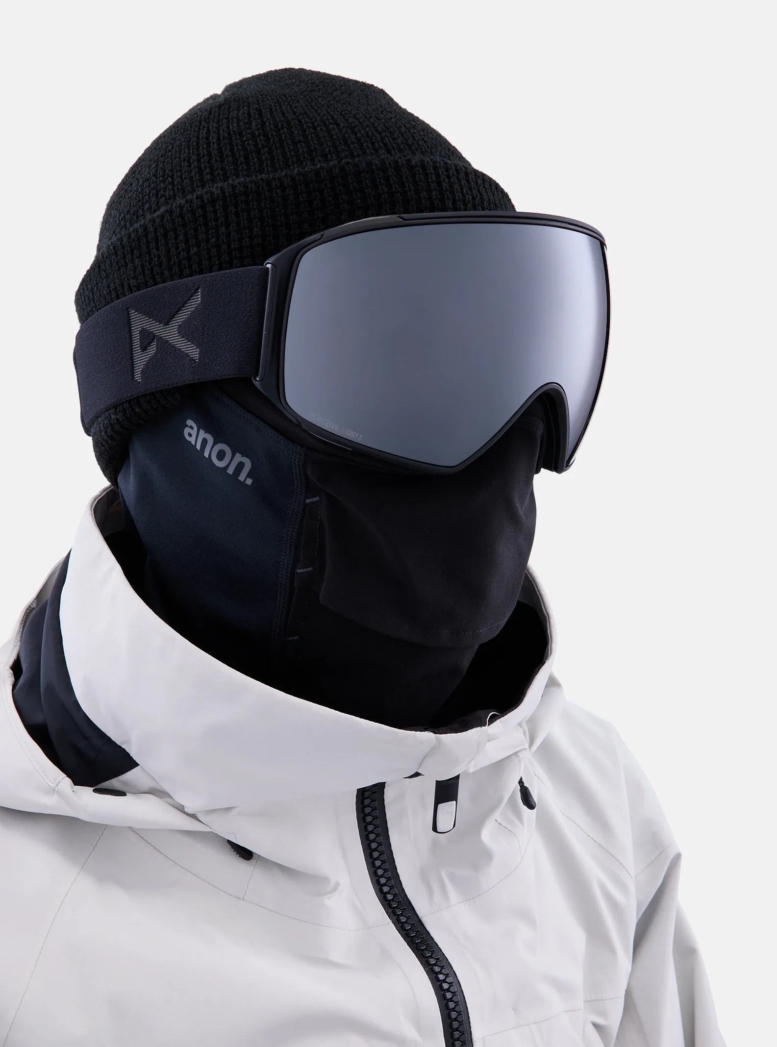 Anon M4 Toric Goggles & MFI Face Mask & Spare Lens Smoke / Perceive Sunny Onyx Lens
