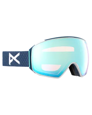 Anon M4 Toric Snow Goggles   Bonus Lens   Mfi® Face Mask - Nightfall/Perceive Variable Blue Lens