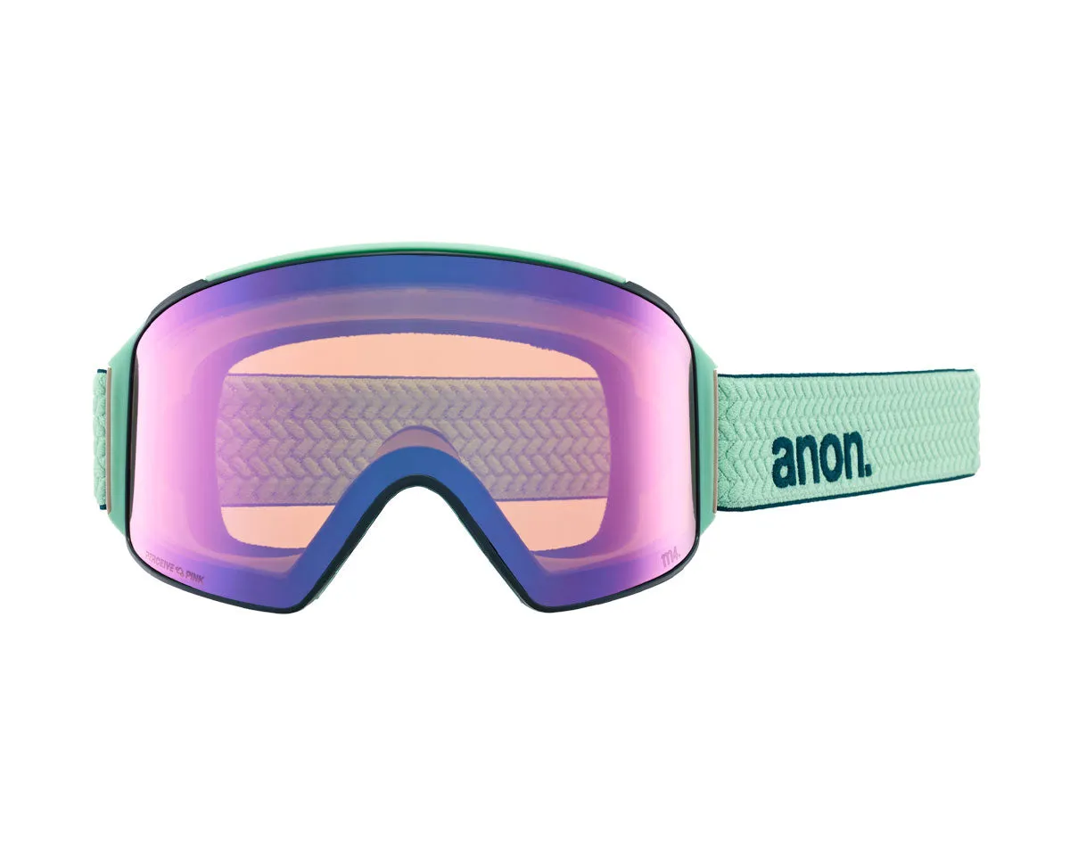 Anon M4S Toric Goggle Powder Mint/Perceive Variable Green   Perceive Cloudy Pink 2025
