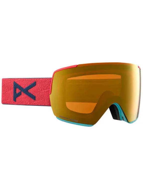 Anon M5 Goggle Coral/Perceive Sunny Bronze   Lens 2024