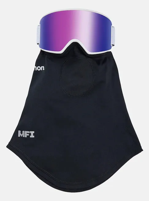 Anon WM3 Goggles & MFI Face Mask & Spare Lens Low Bridge Fit White / Perceive Variable Violet Lens