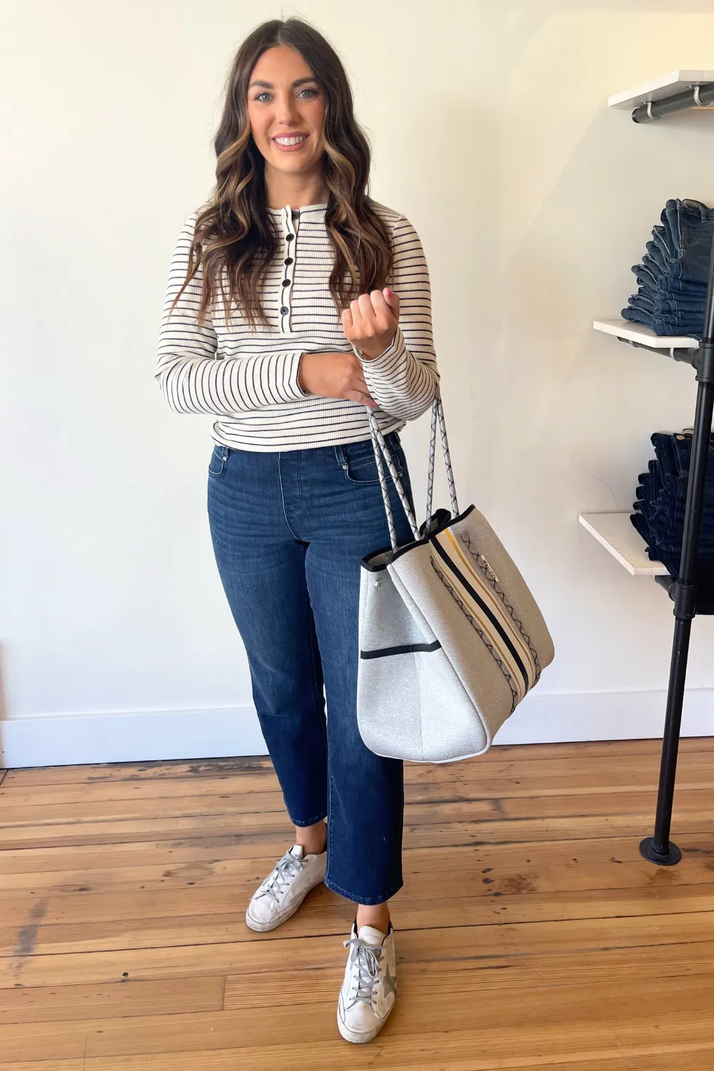 Beasley Ribbed Long Sleeve