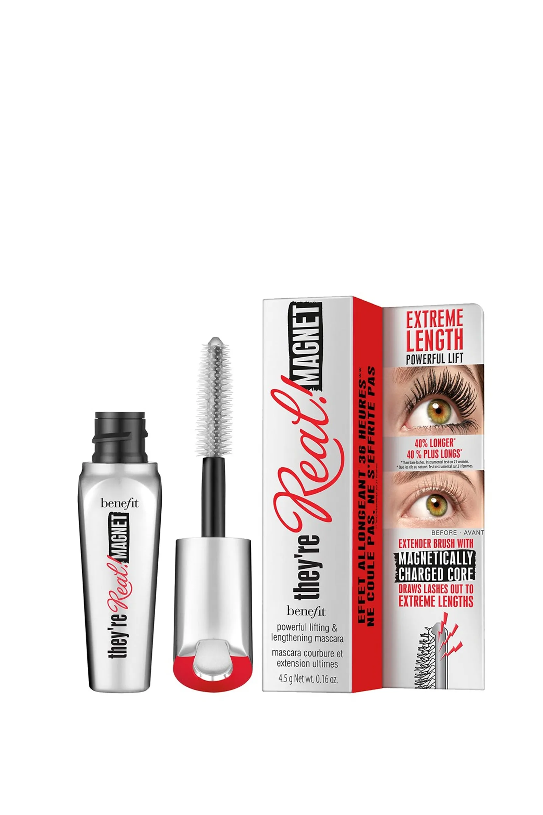 BENEFIT They're Real! Magnetic Extreme Lengthening Mascara Black 4g Mini