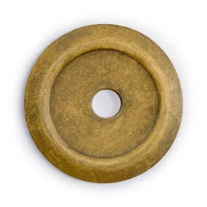 Beveled Round Washers Brass Hardware 1.4" - Set of 10