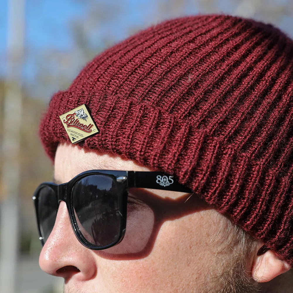 BILTWELL ENAMEL PIN [CRS RED/BEIGE]