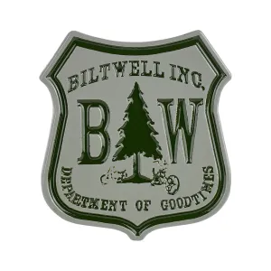 BILTWELL ENAMEL PIN [GOOD TIMES GREEN/GREY]