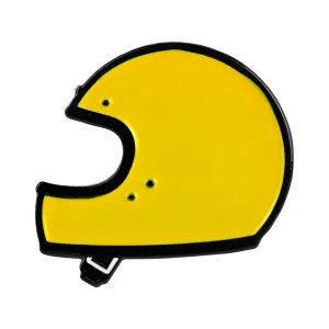 BILTWELL ENAMEL PIN [GRINGO YELLOW/BLACK]