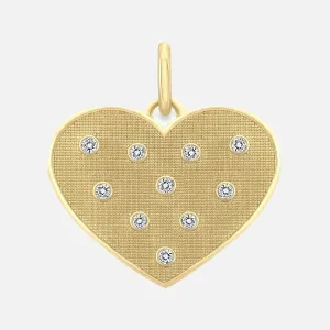 Birthstone Heart Pendant