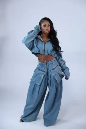 Blue Denim 2 Piece