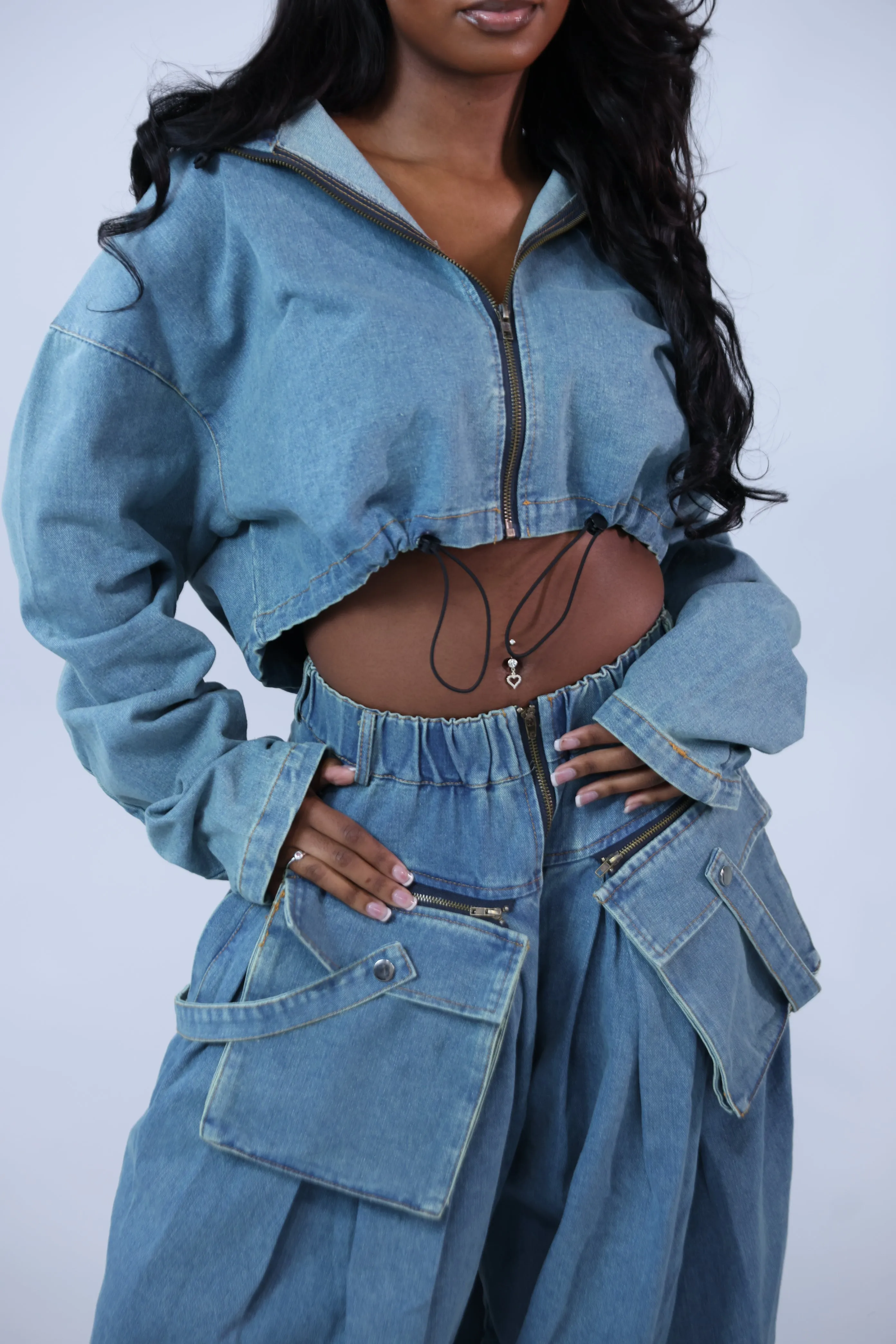 Blue Denim 2 Piece