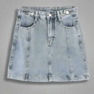 Boss Babe Denim Skirt